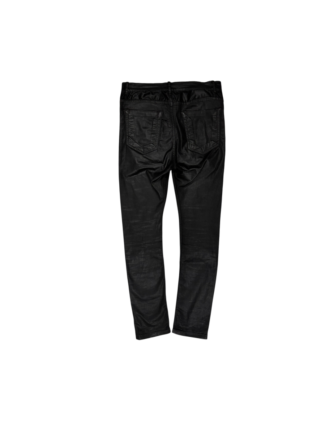 Torrence Cut Denim Black Rick Owens DRKSHDW