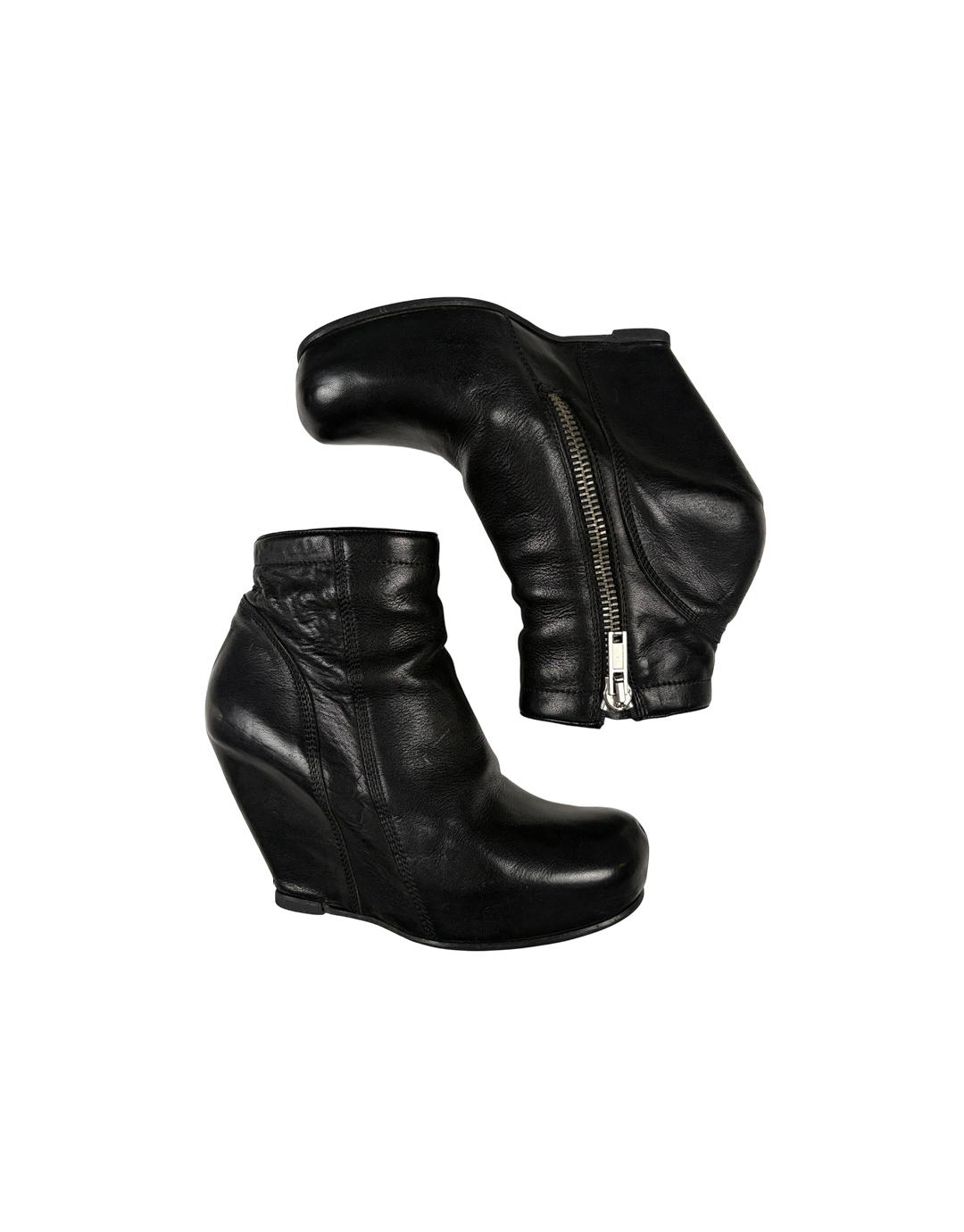 FW11 Limo Wedge Ankle Boots Rick Owens