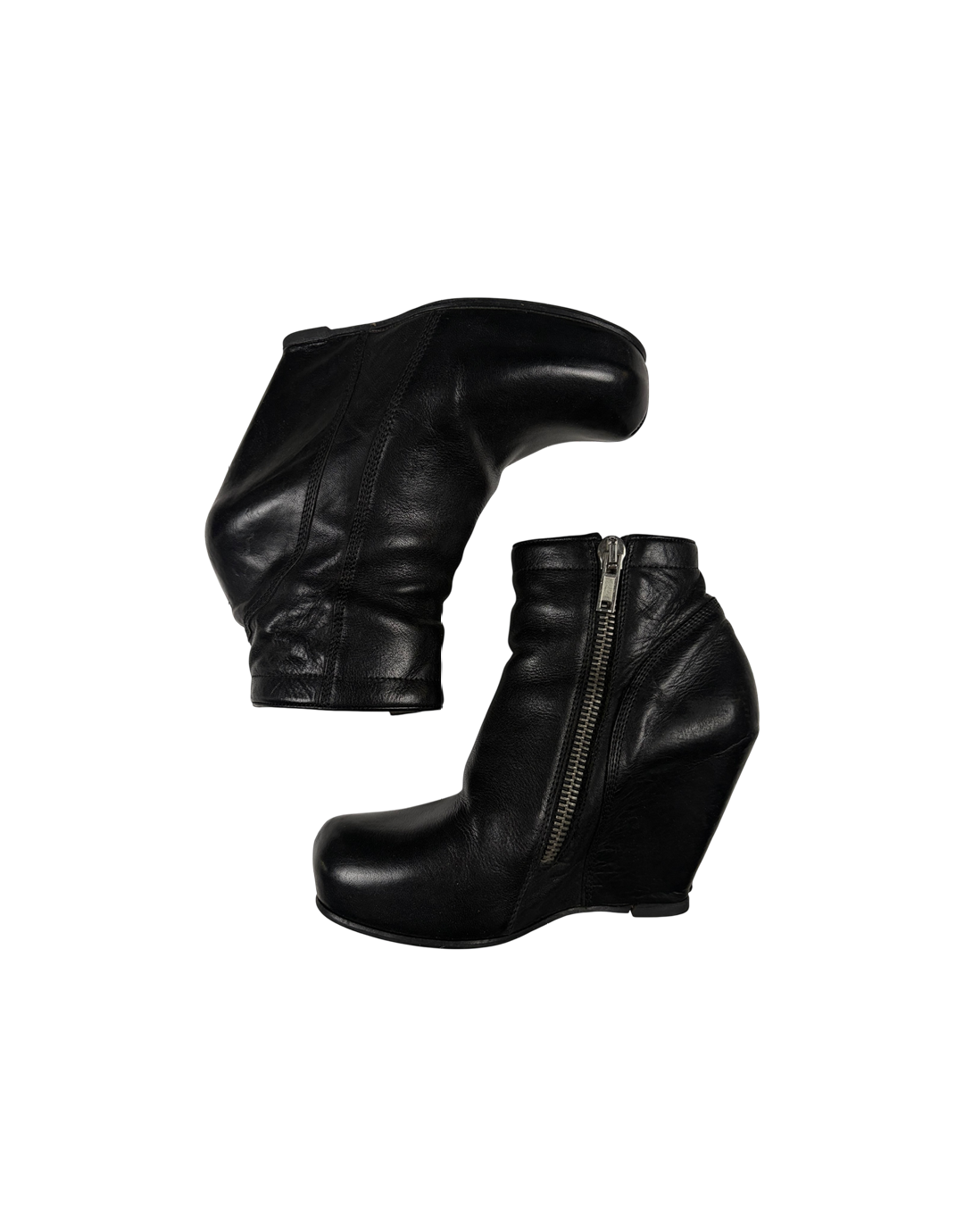FW11 Limo Wedge Ankle Boots Rick Owens