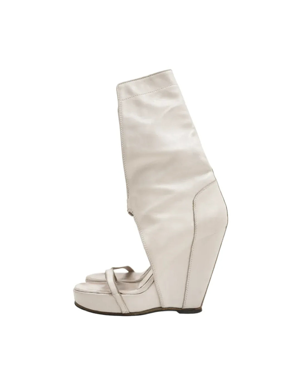 Rick Owens Open Toe Wedge SH1074526