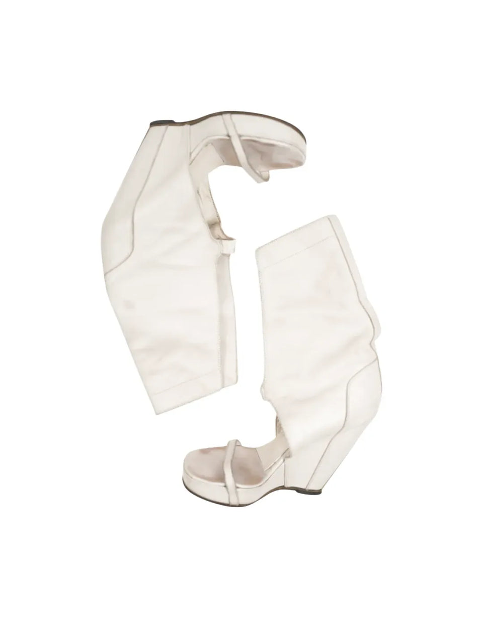 Rick Owens Open Toe Wedge SH1074526