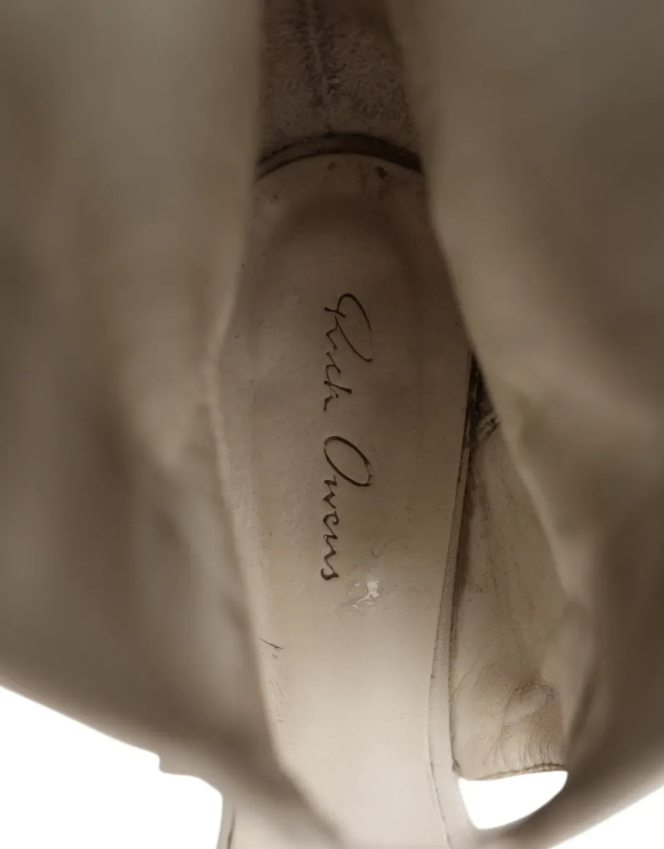 Rick Owens Open Toe Wedge SH1074526