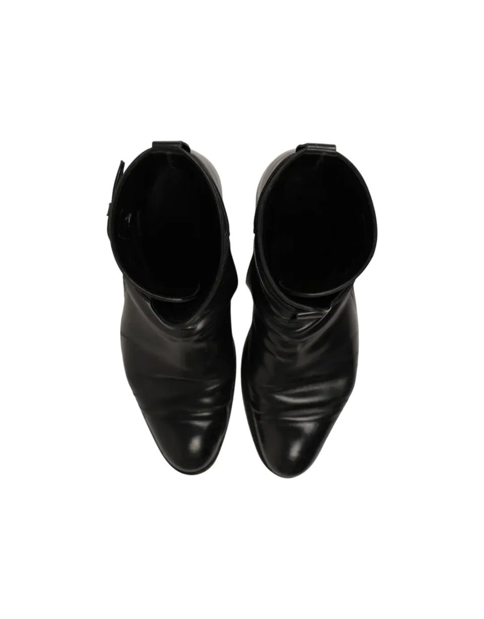 Dior Homme By Kris Van Assche AW11 Leather Ankle Boots SH1074926