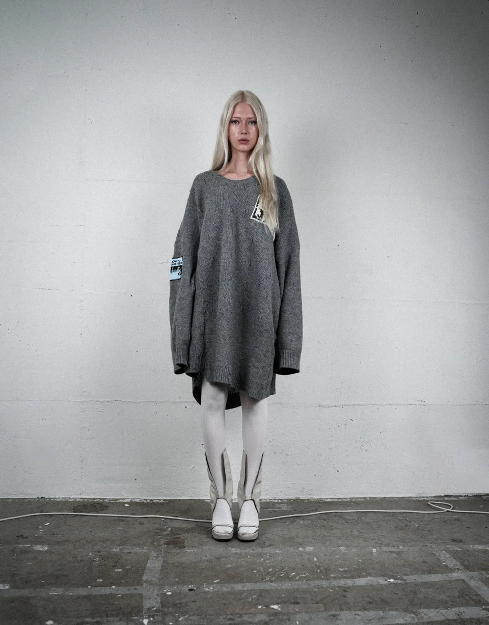 Raf Simons SS20 SS20 Oversized Patch Sweater SW1074126