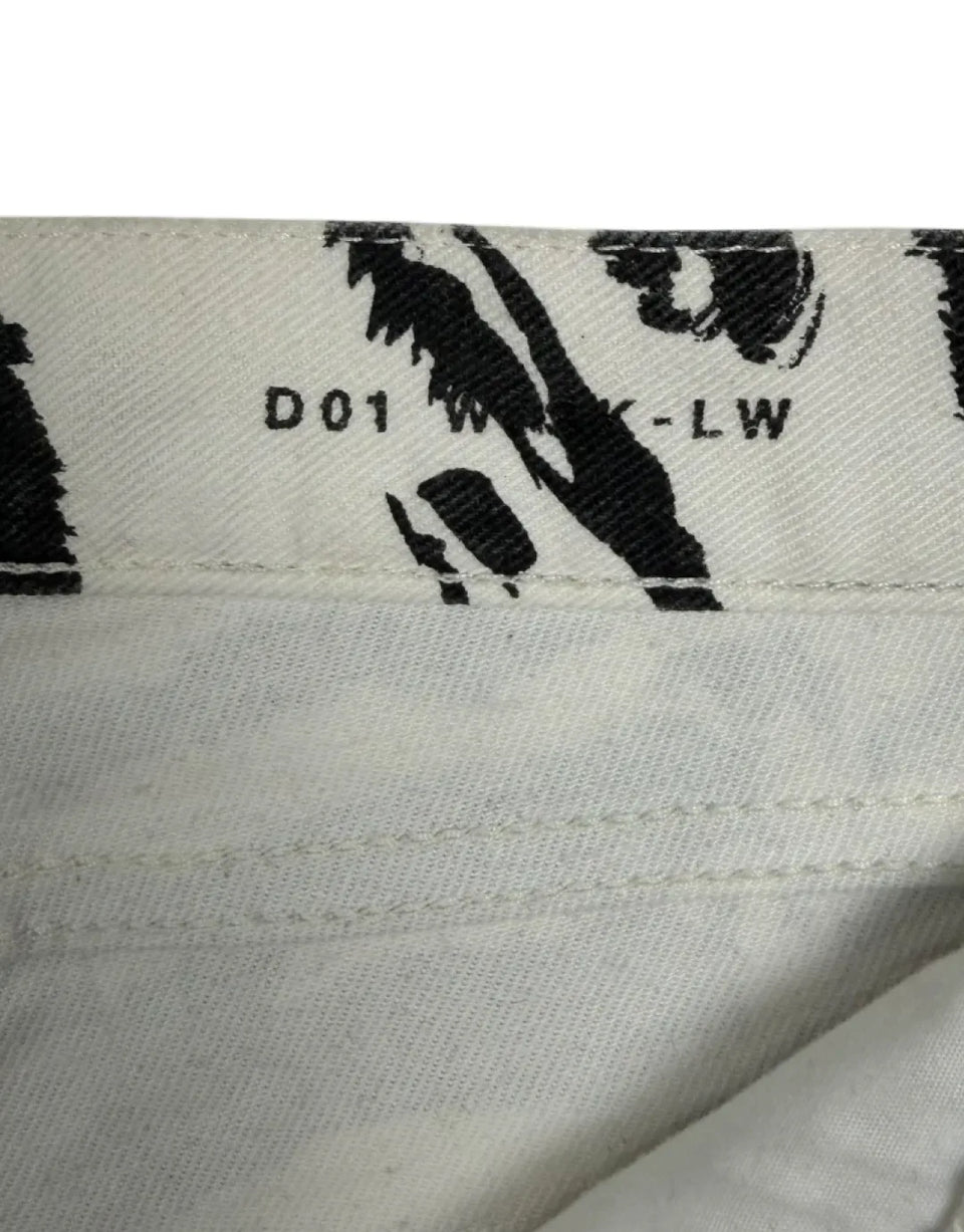 Saint Laurent SS14 SS14 D01 Zebra Denim TO1074626