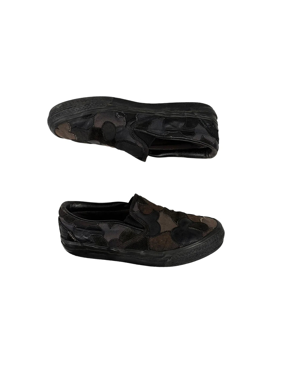 AW03 Crying Heart Patchwork Slip On Sneaker Number (N)ine