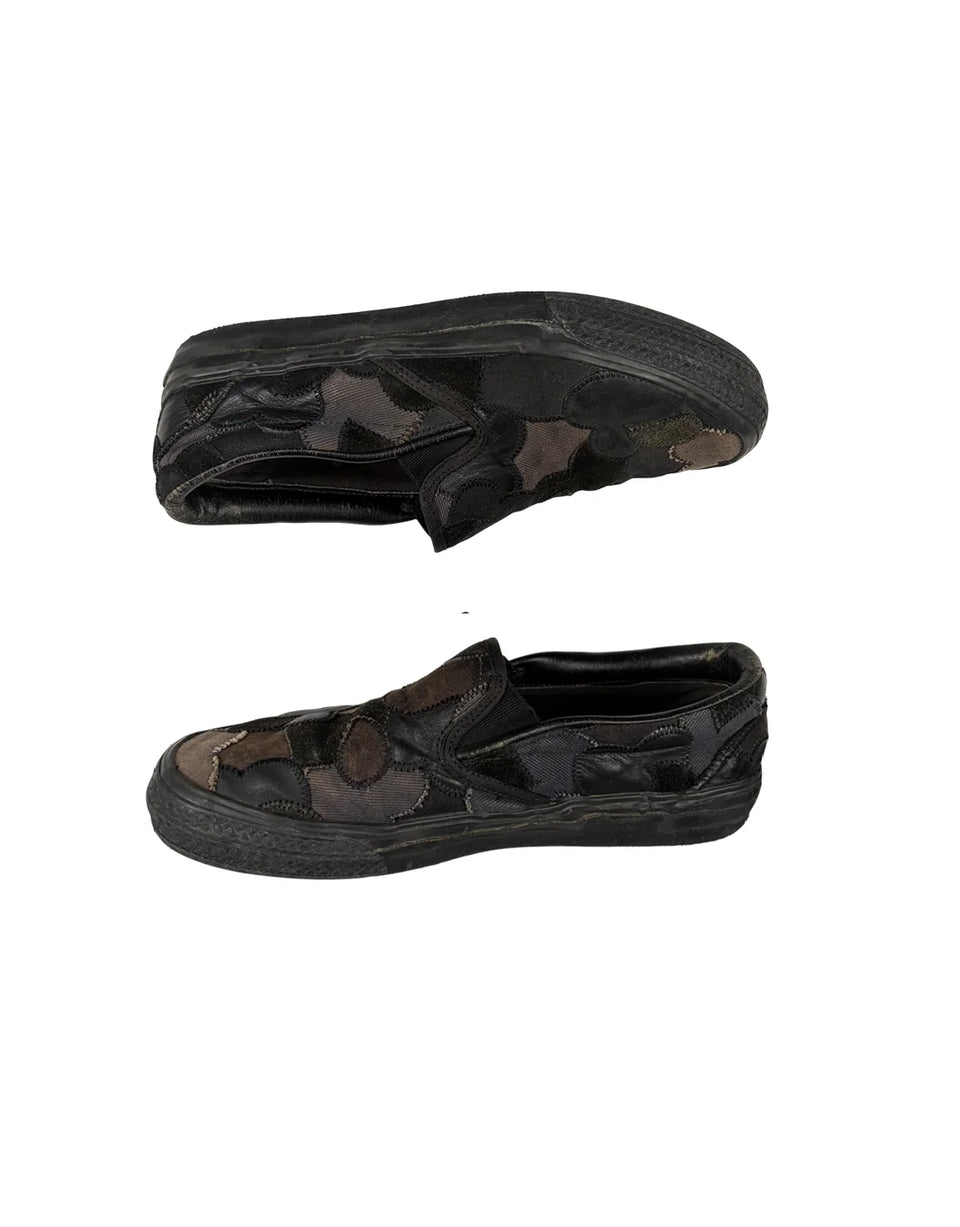 AW03 Crying Heart Patchwork Slip On Sneaker Number (N)ine