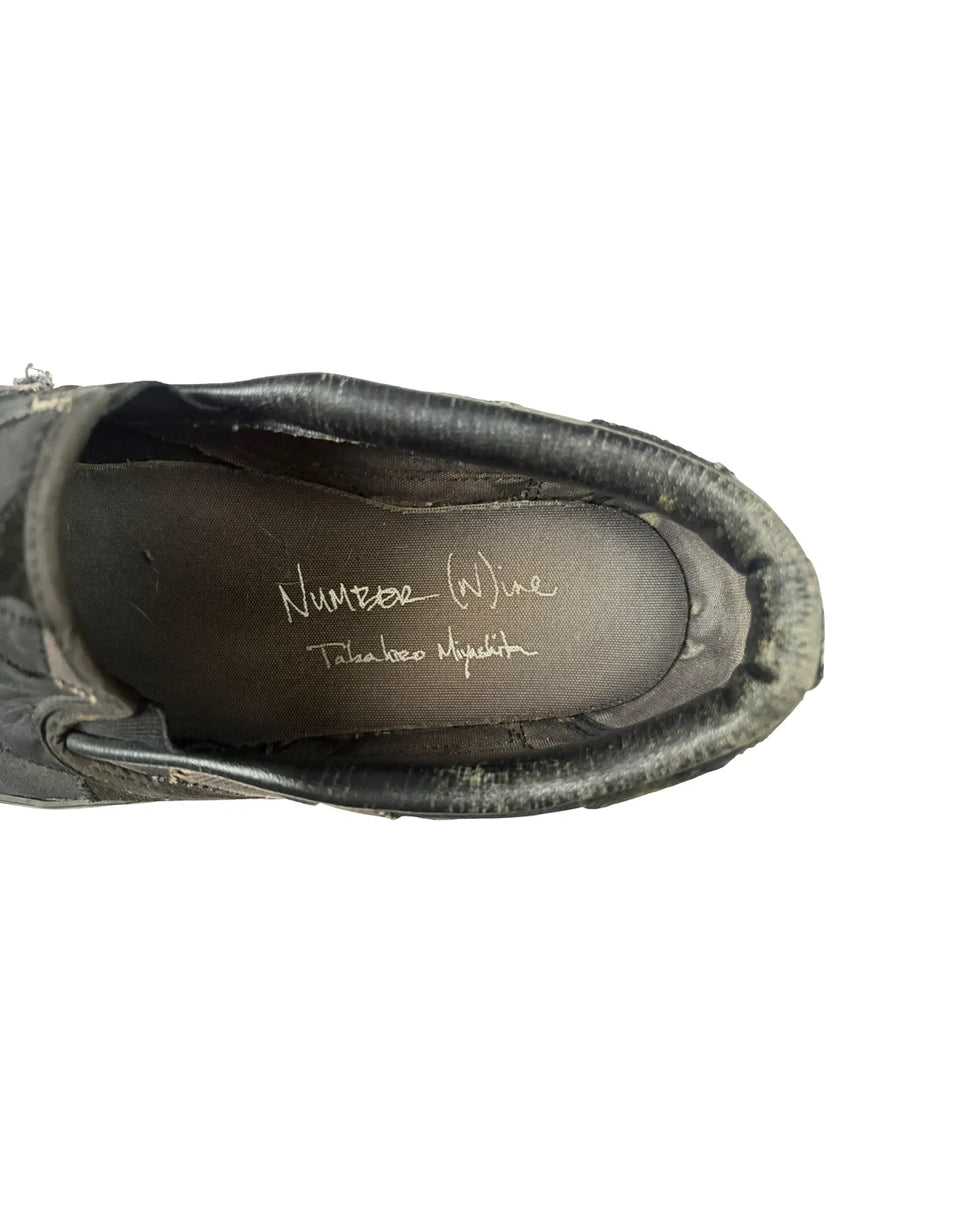 AW03 Crying Heart Patchwork Slip On Sneaker Number (N)ine