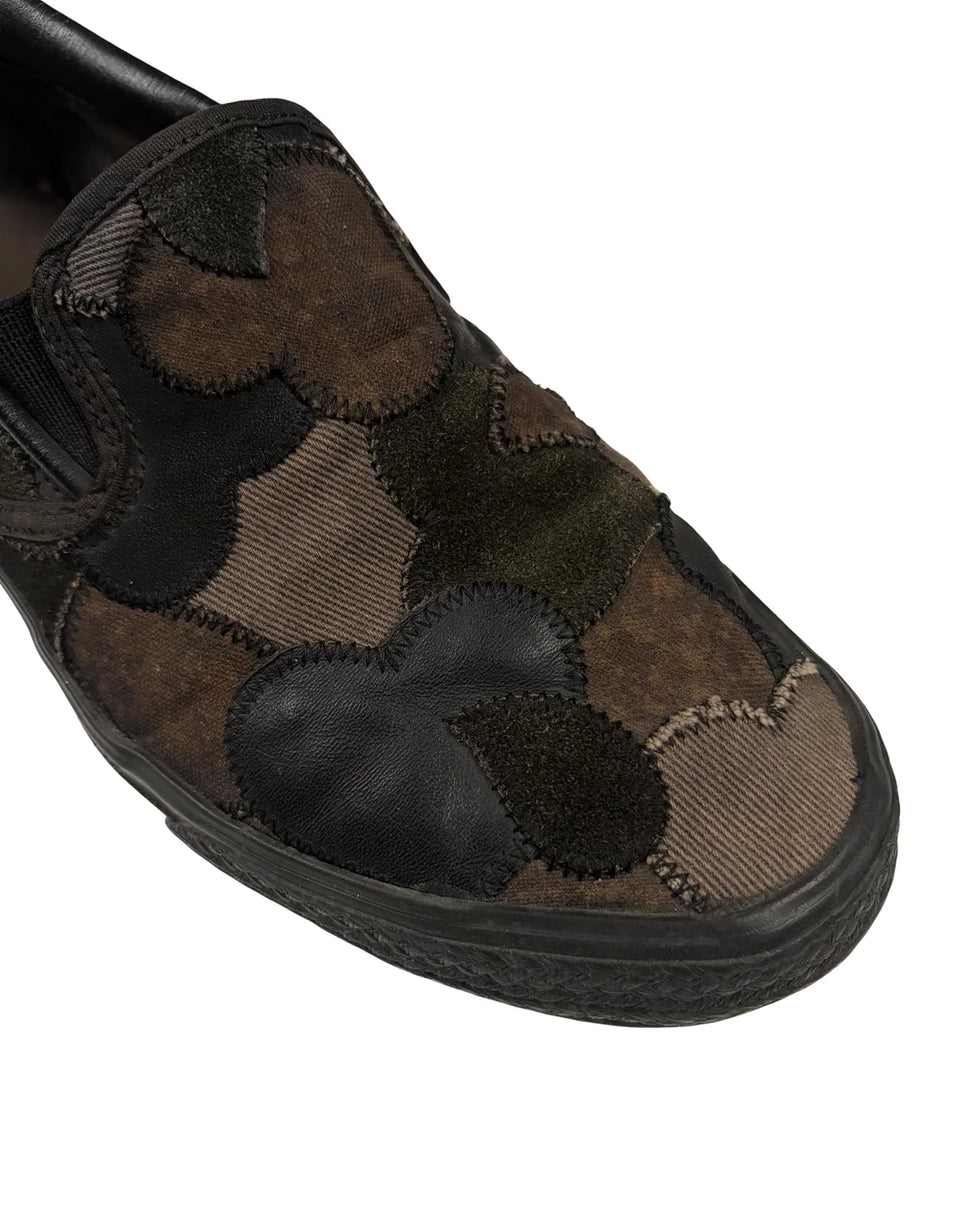 AW03 Crying Heart Patchwork Slip On Sneaker Number (N)ine