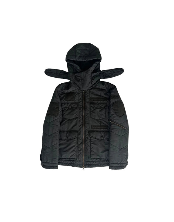 AW05 “Arts and Crafts” Patchwork Puffer Jacket Undercover