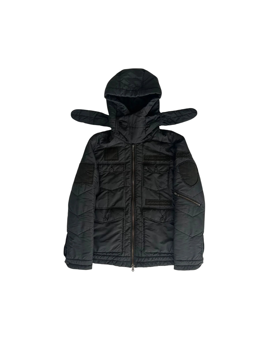 AW05 “Arts and Crafts” Patchwork Puffer Jacket Undercover