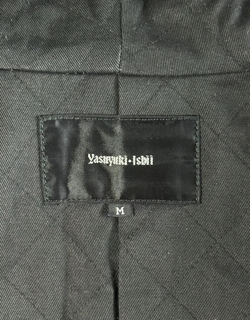 AW07 Gasmask Cargo Goat Leather Jacket Yasuyuki Ishii