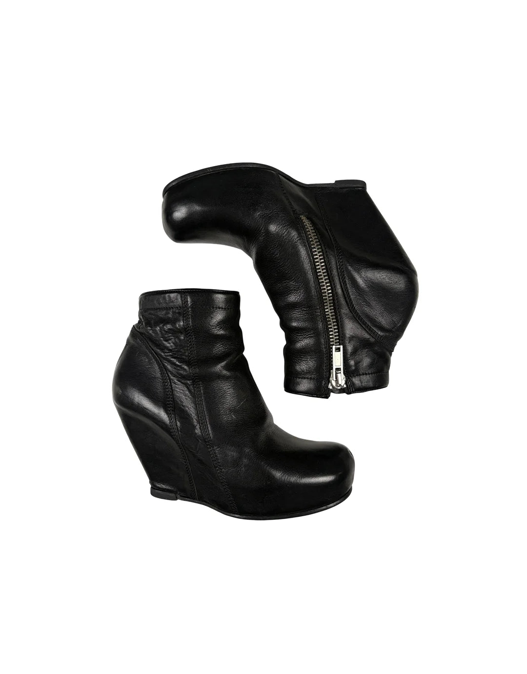 FW11 Limo Wedge Ankle Boots Rick Owens