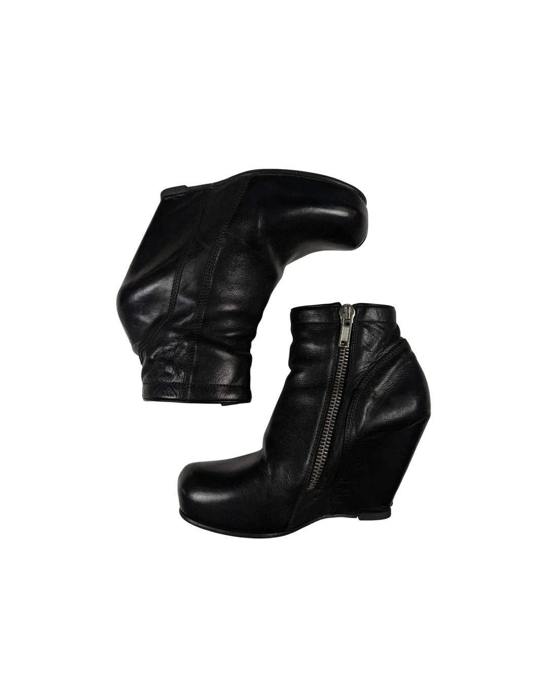 FW11 Limo Wedge Ankle Boots Rick Owens