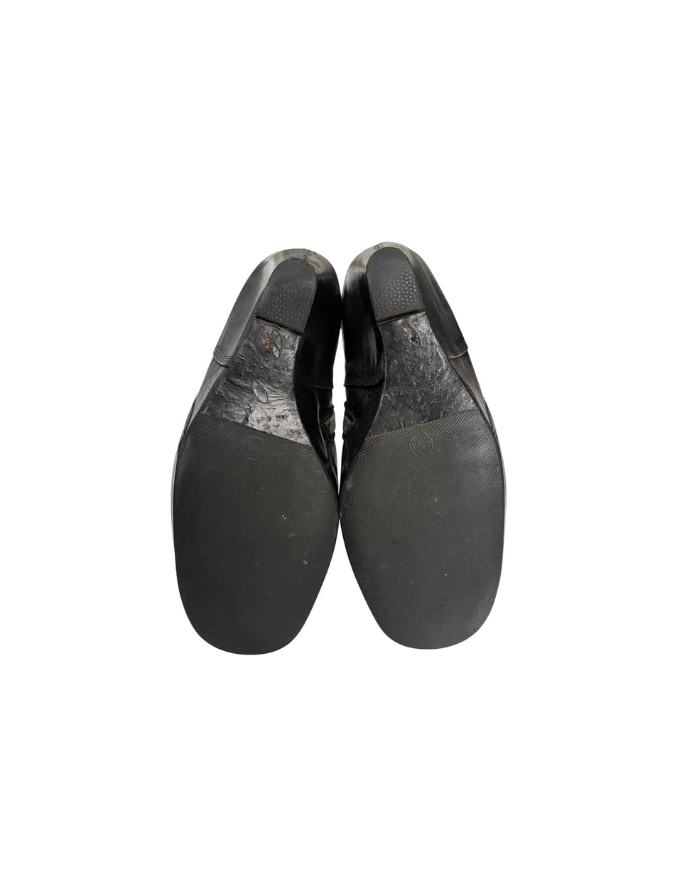 FW11 Limo Wedge Ankle Boots Rick Owens