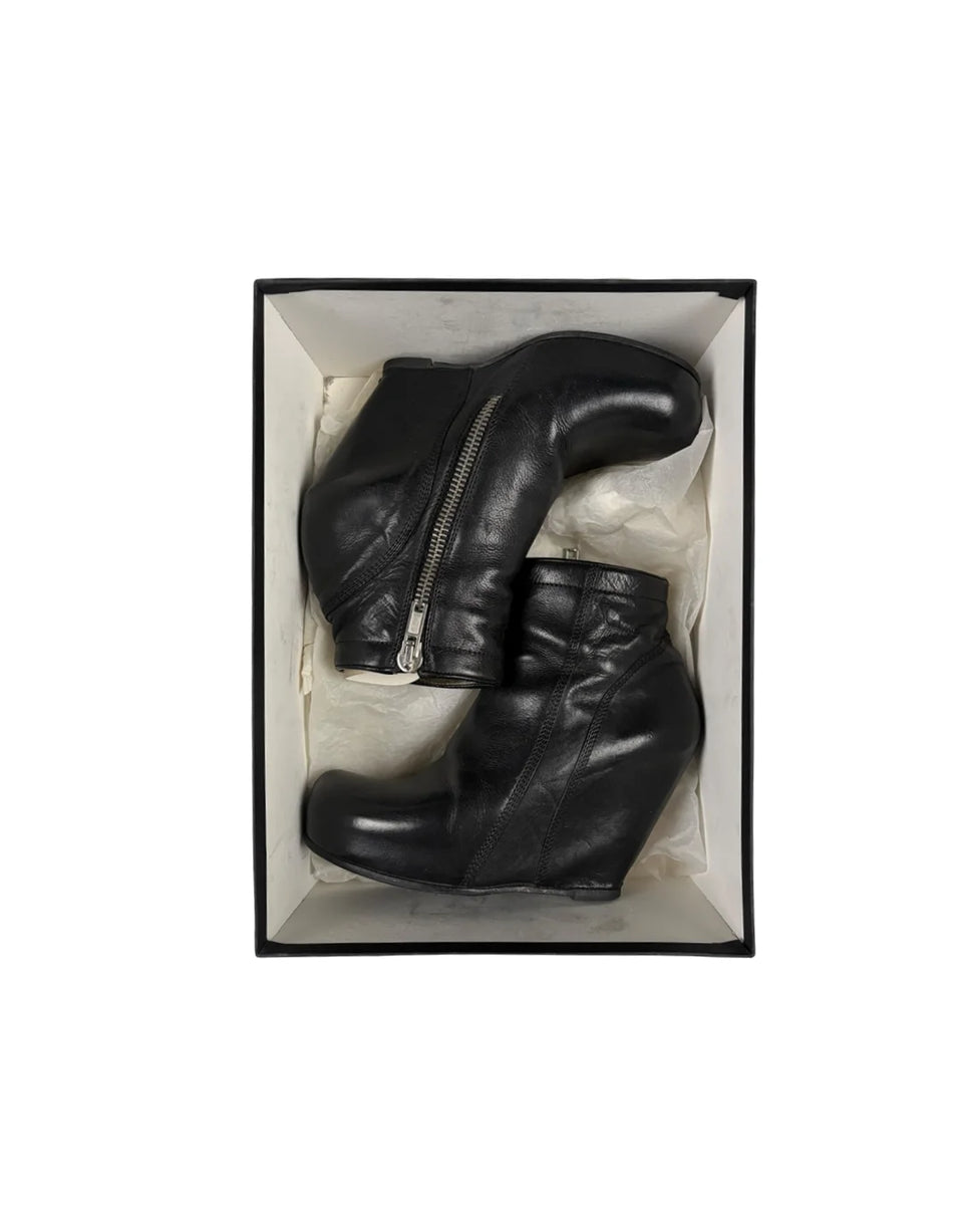 FW11 Limo Wedge Ankle Boots Rick Owens