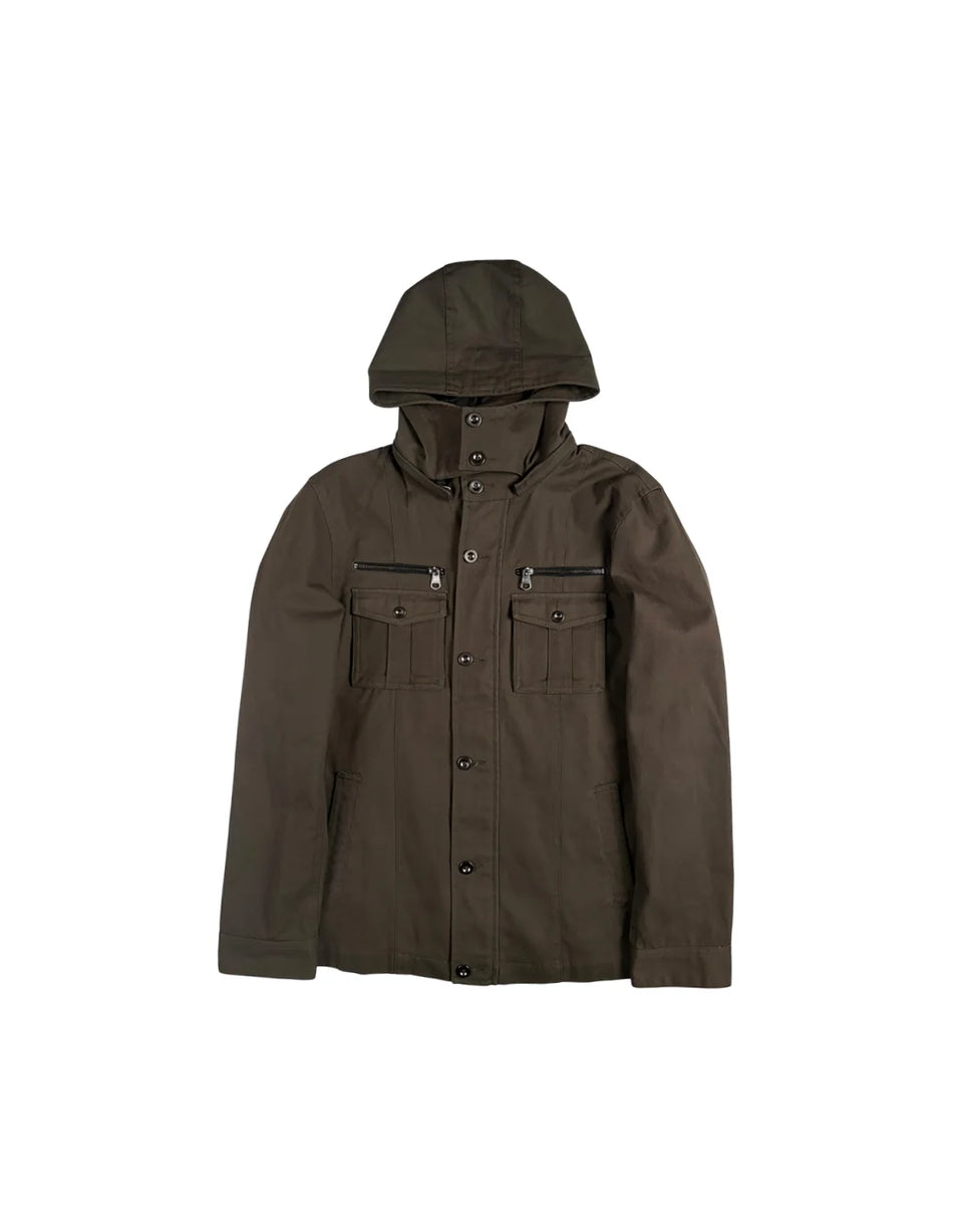 Military Field Jacket In The Attic