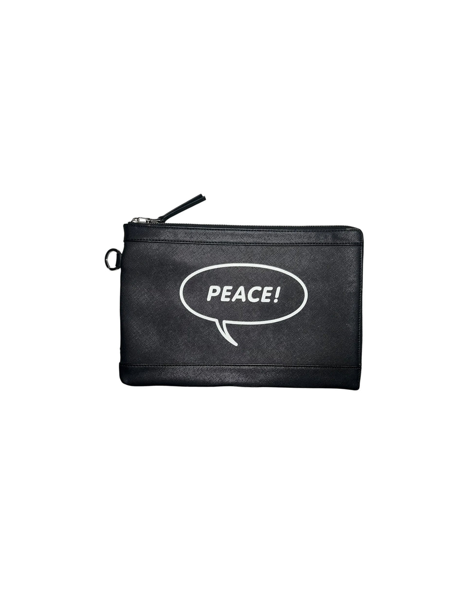 Peace! Clutch/Laptop Bag Number (N)ine