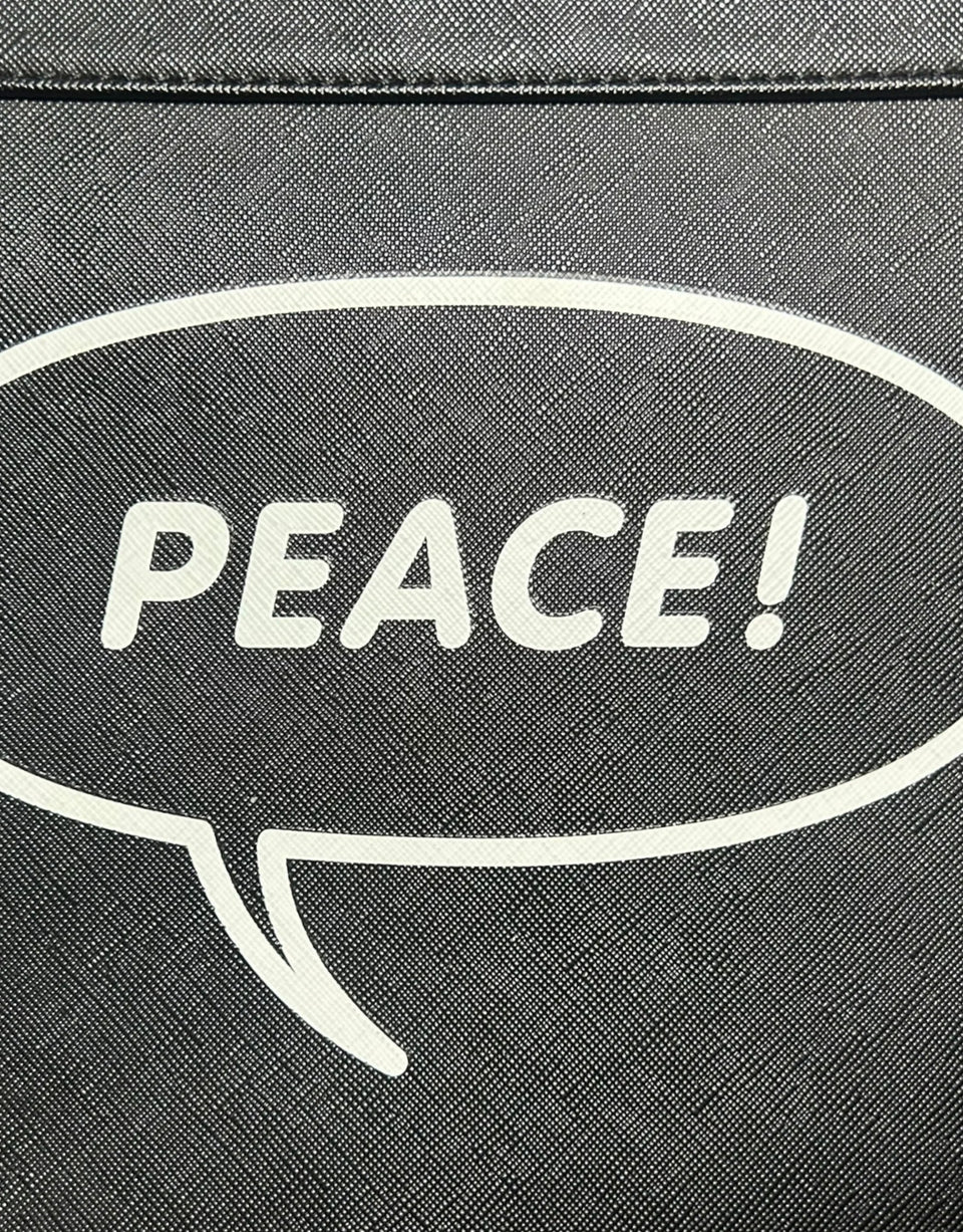 Peace! Clutch/Laptop Bag Number (N)ine