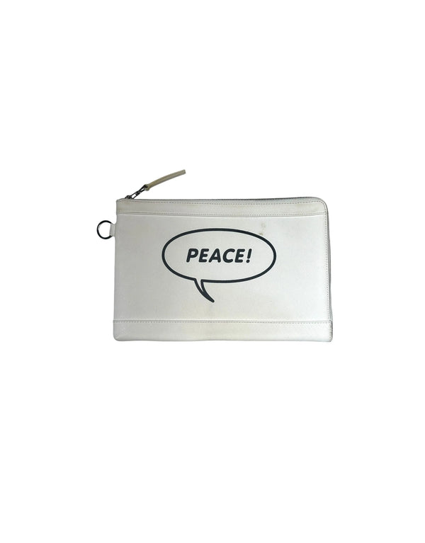 Peace! Clutch/Laptop Bag Number (N)ine