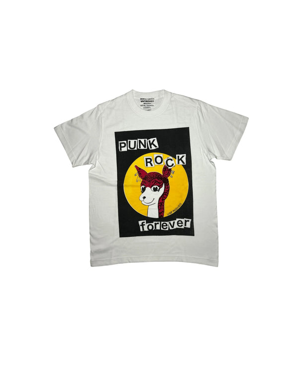 Pierced Lama Shirt White UNFINISHED By666