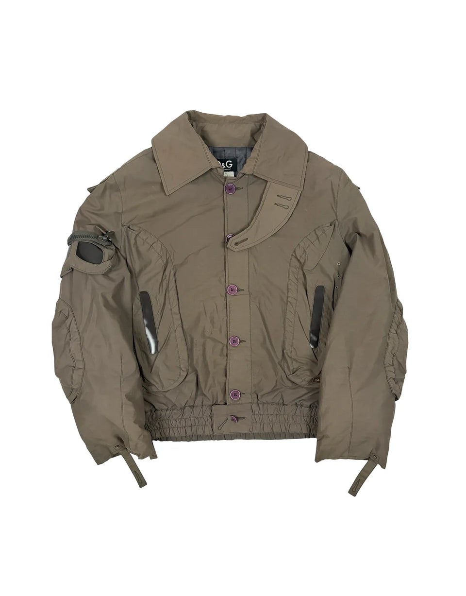 Sample AW03 Goggle Bomber Jacket - Product Image