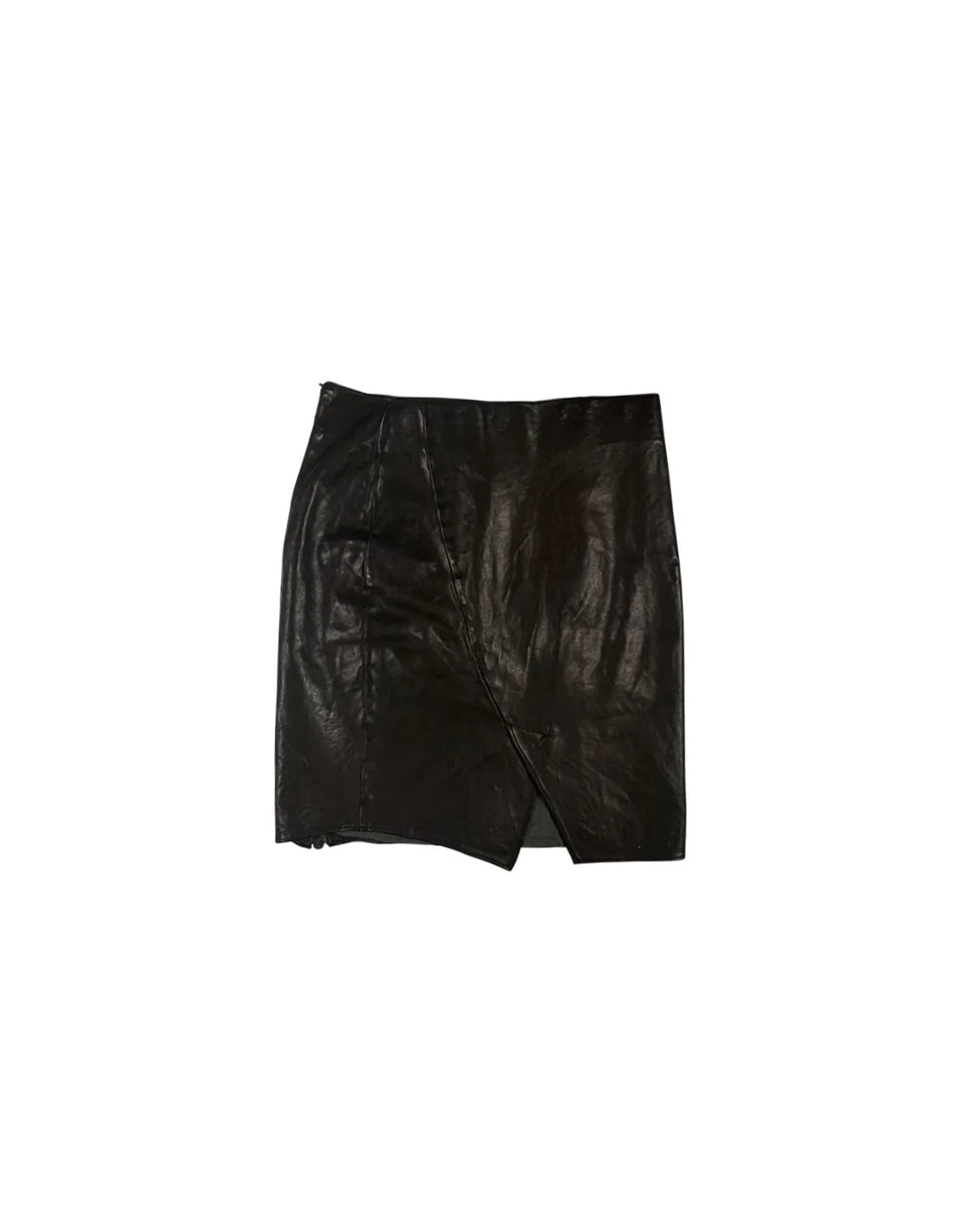 Sample Leather Wrap Skirt Incarnation