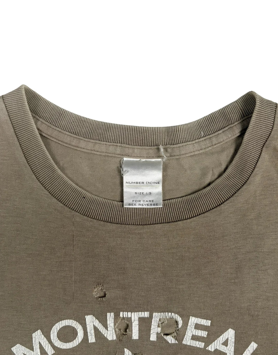 SS01 Montreal Canada T-Shirt Number (N)ine