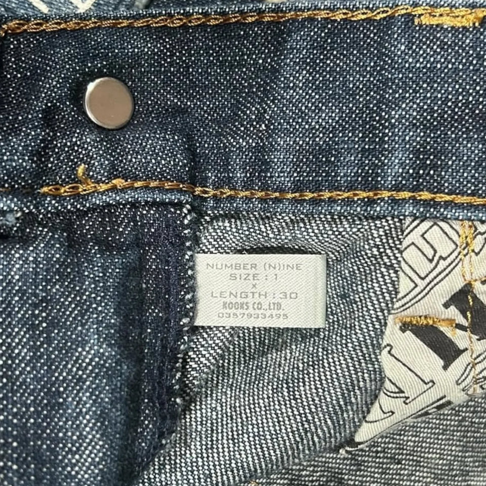 SS02 Patch Washed Denim Number (N)ine
