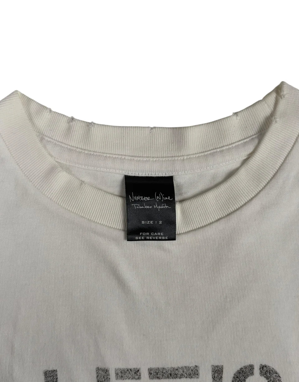 SS04 Dream Period Lets Go Crazy T-Shirt Number (N)ine