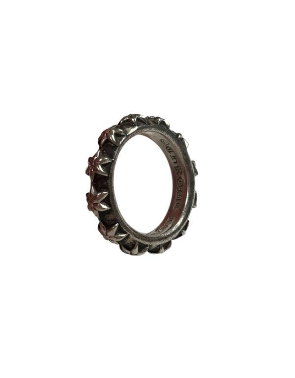 Star Band Ring Chrome Hearts