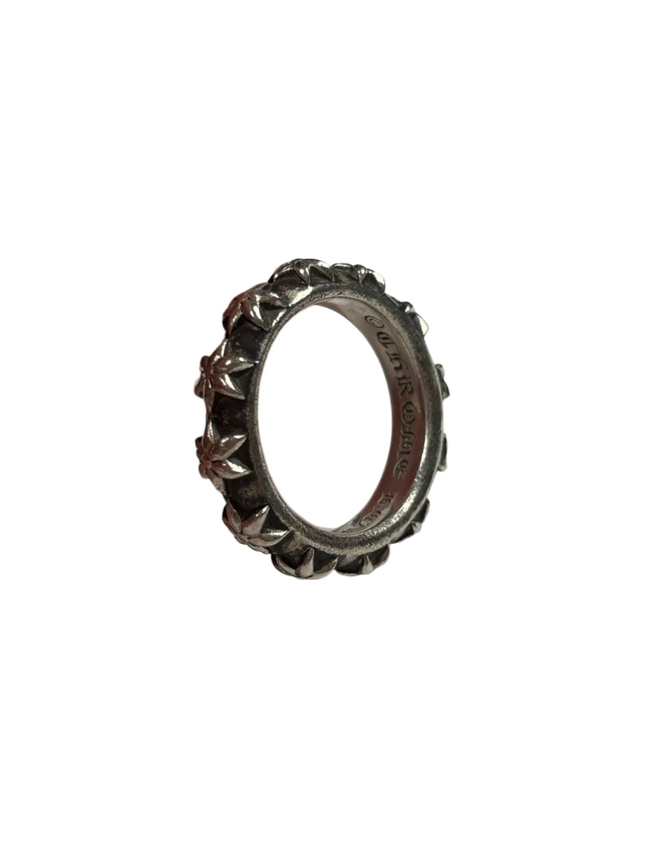 Star Band Ring Chrome Hearts